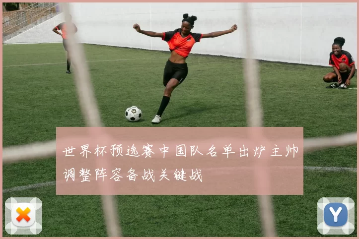 世界杯预选赛中国队名单出炉主帅调整阵容备战关键战